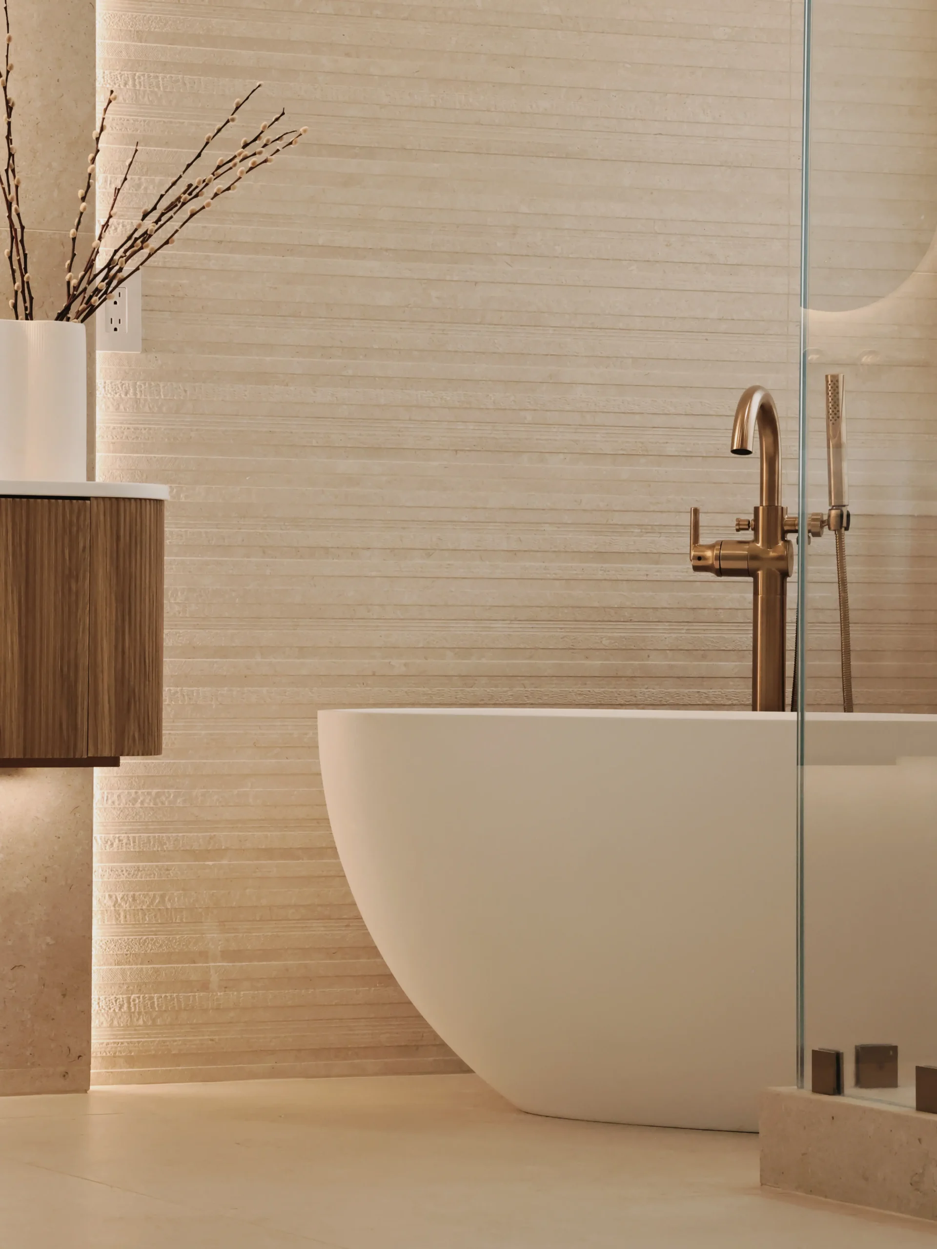 Bright Transitional Harmony, interior detail