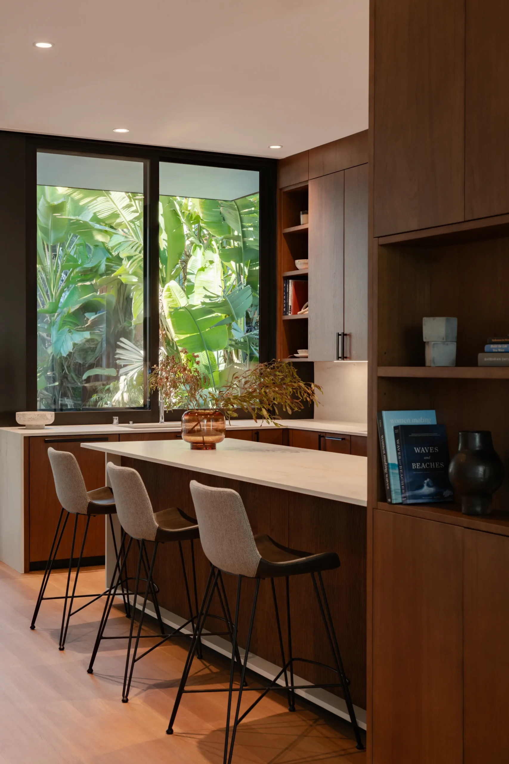 Warmth Through Wood, interior detail