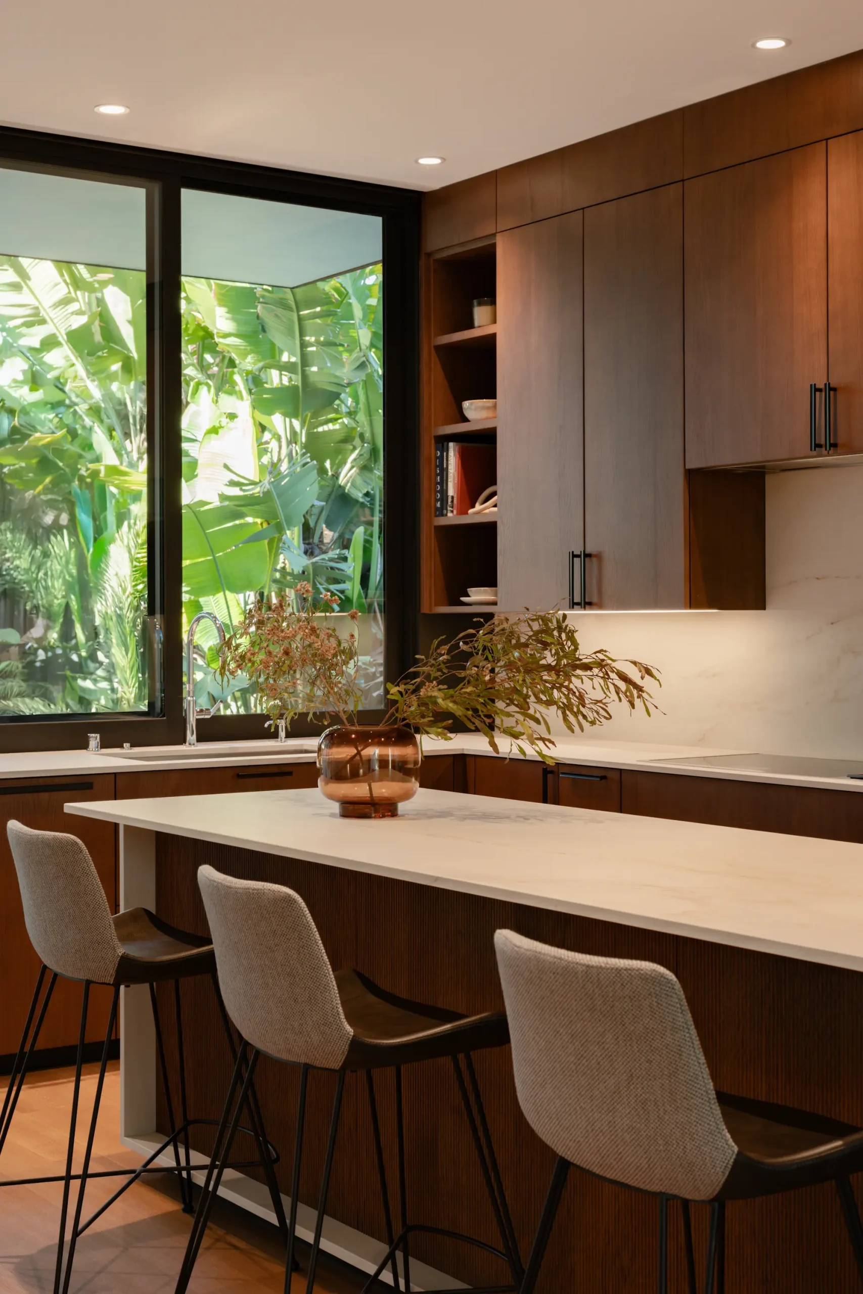 Warmth Through Wood, interior detail