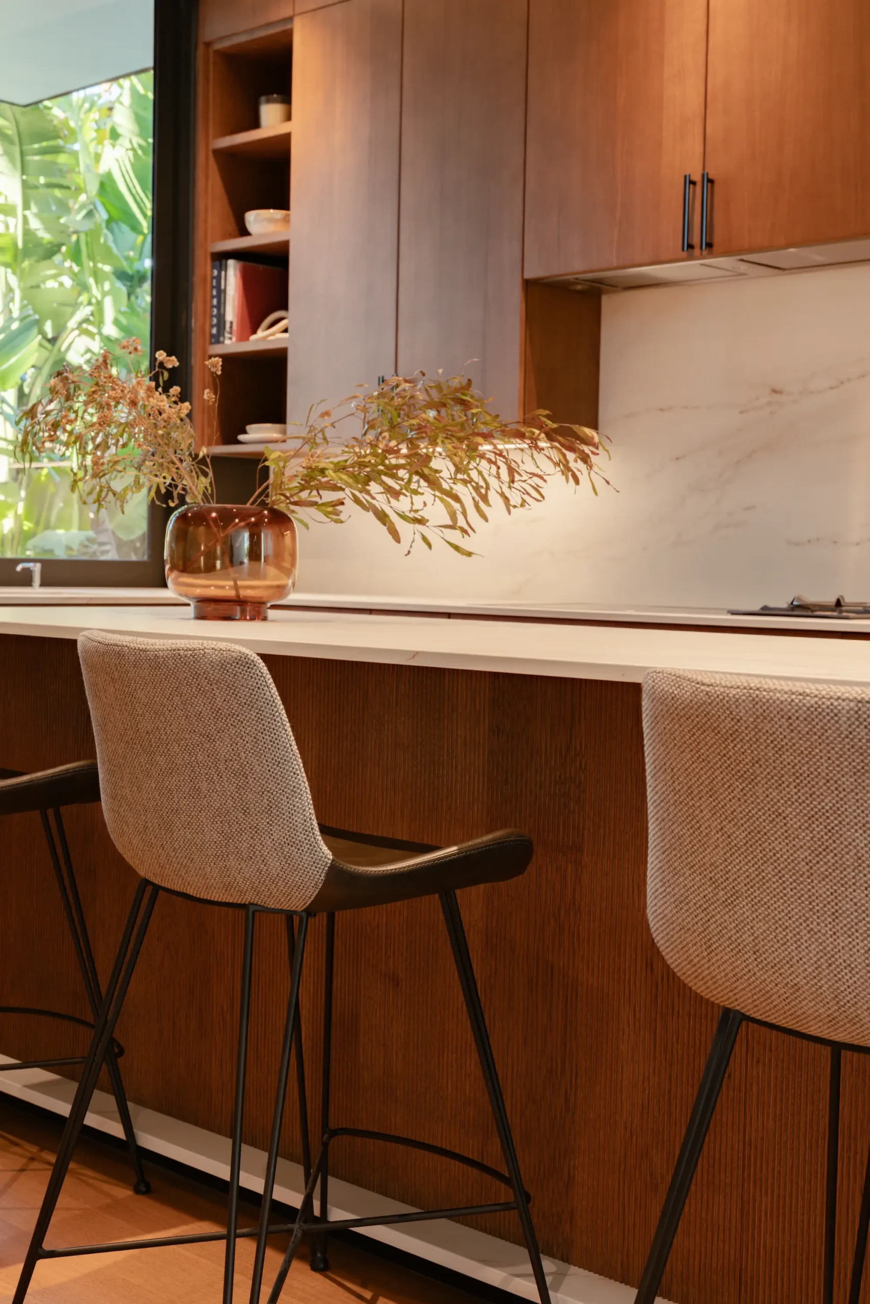 Warmth Through Wood, interior detail