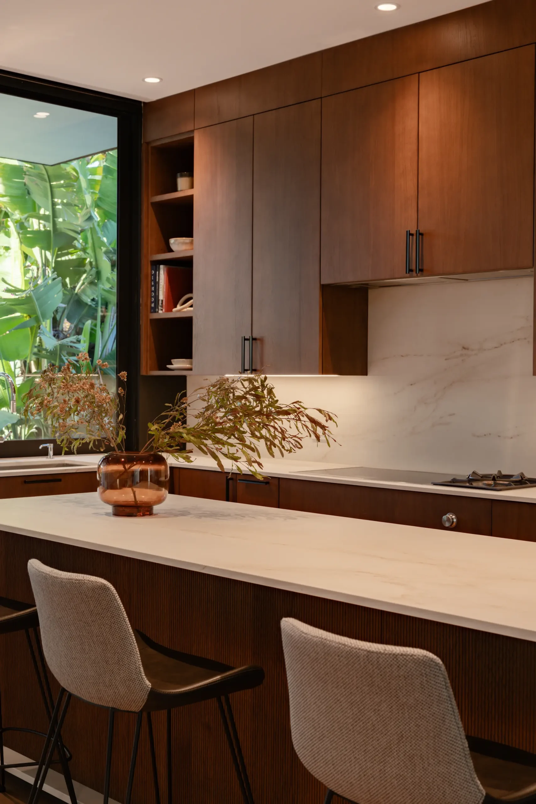 Warmth Through Wood, interior detail