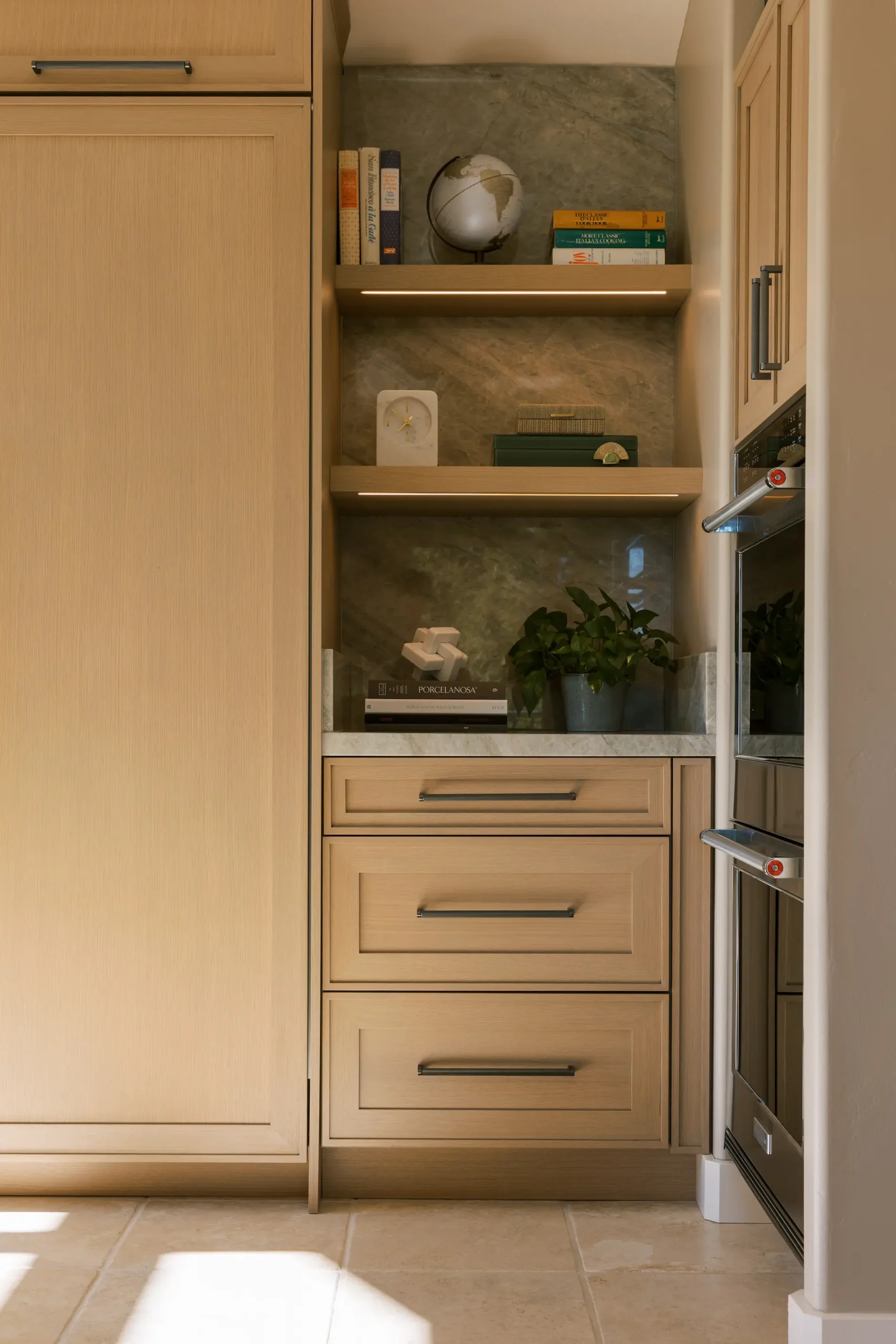Light-Filled Elegance, interior detail