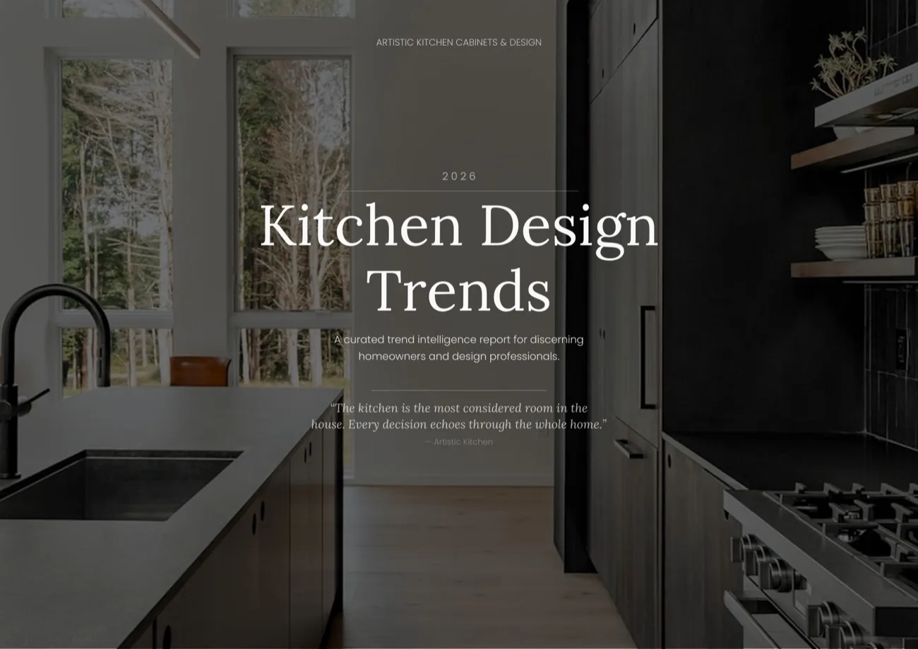 2026 Kitchen Design Trend Report cover