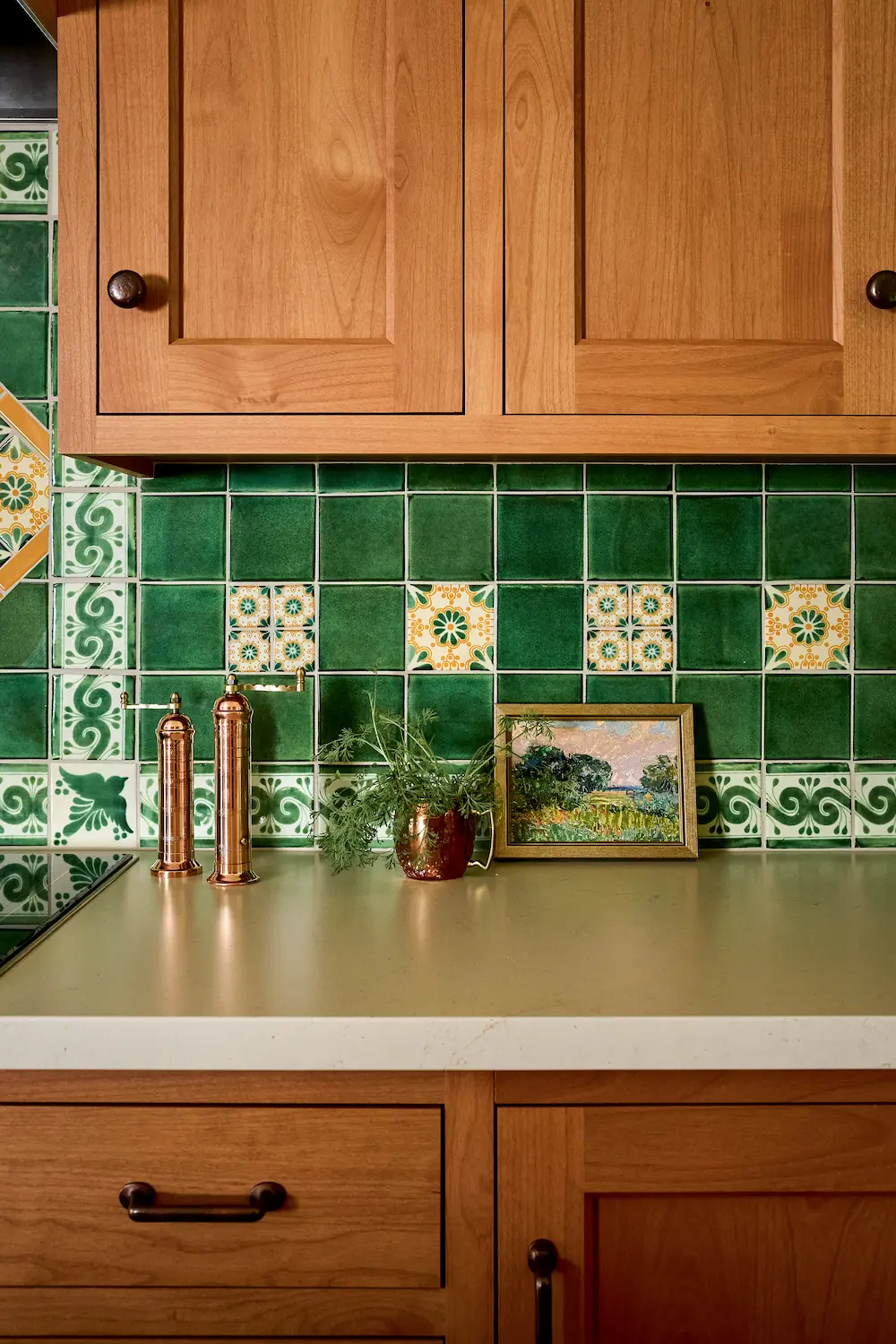 Warm Artisan Glow, interior detail