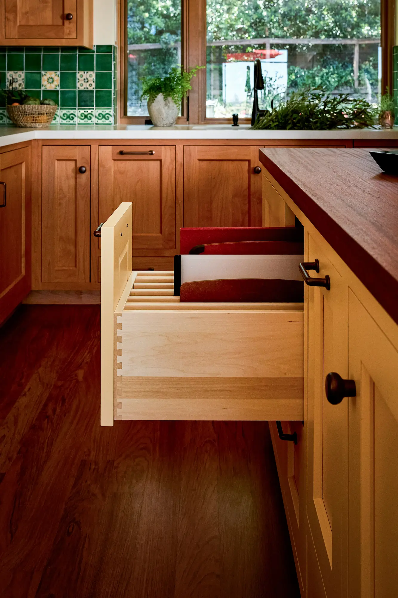 Warm Artisan Glow, interior detail