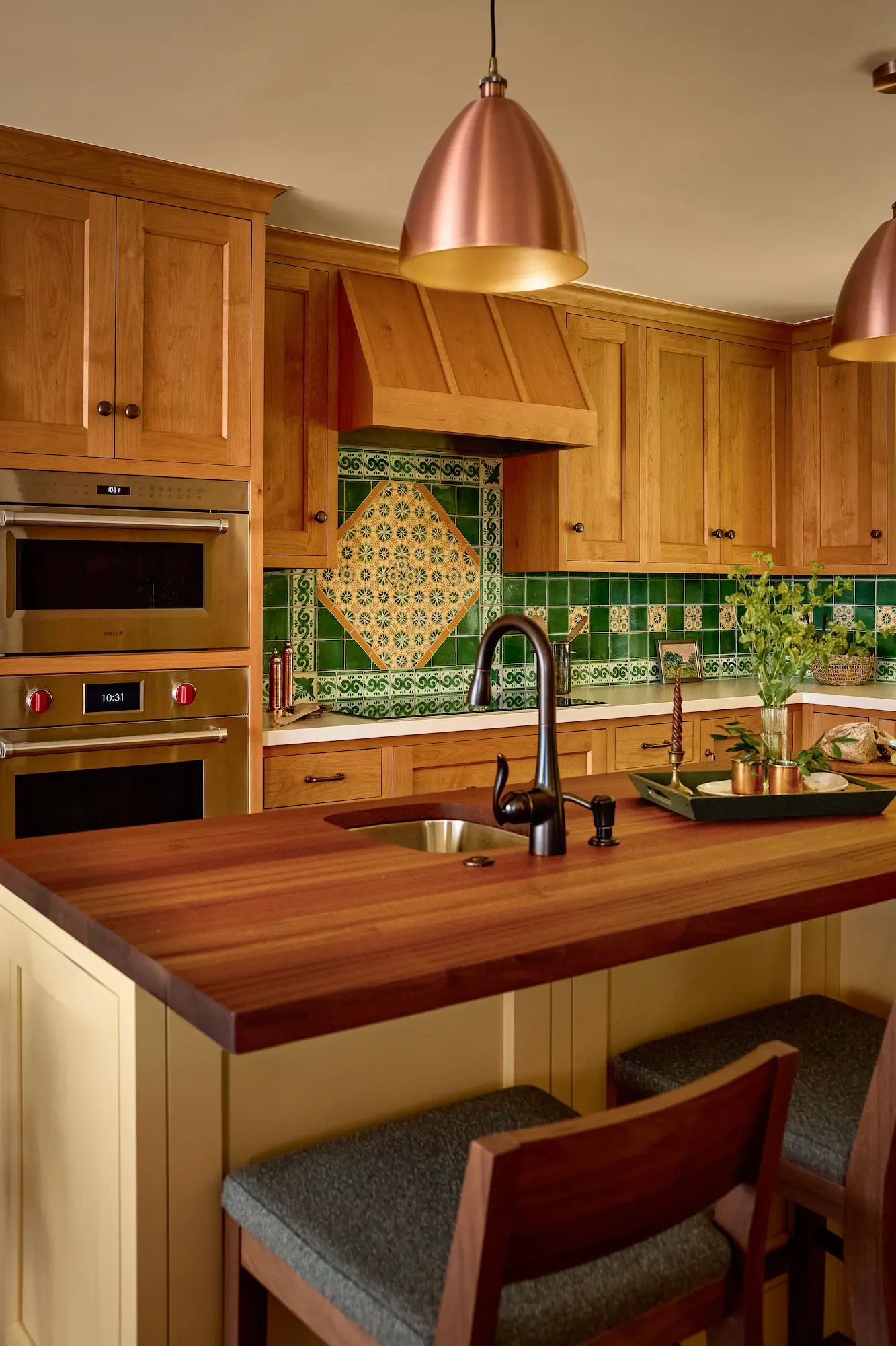 Warm Artisan Glow, interior detail