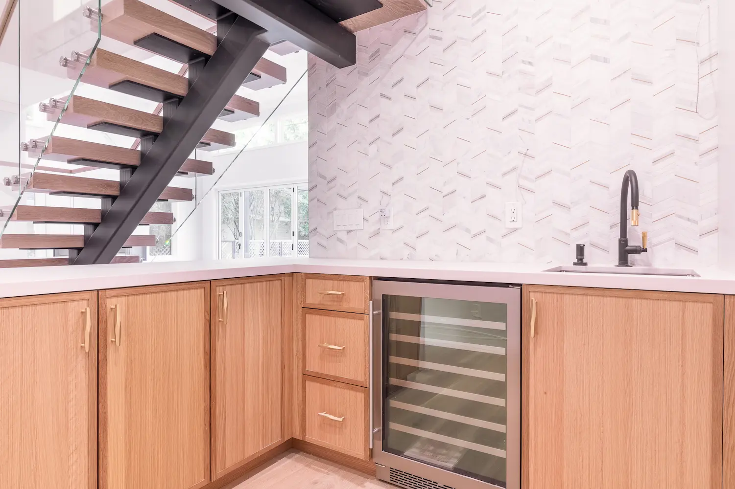 Sleek Urban Retreat, interior detail