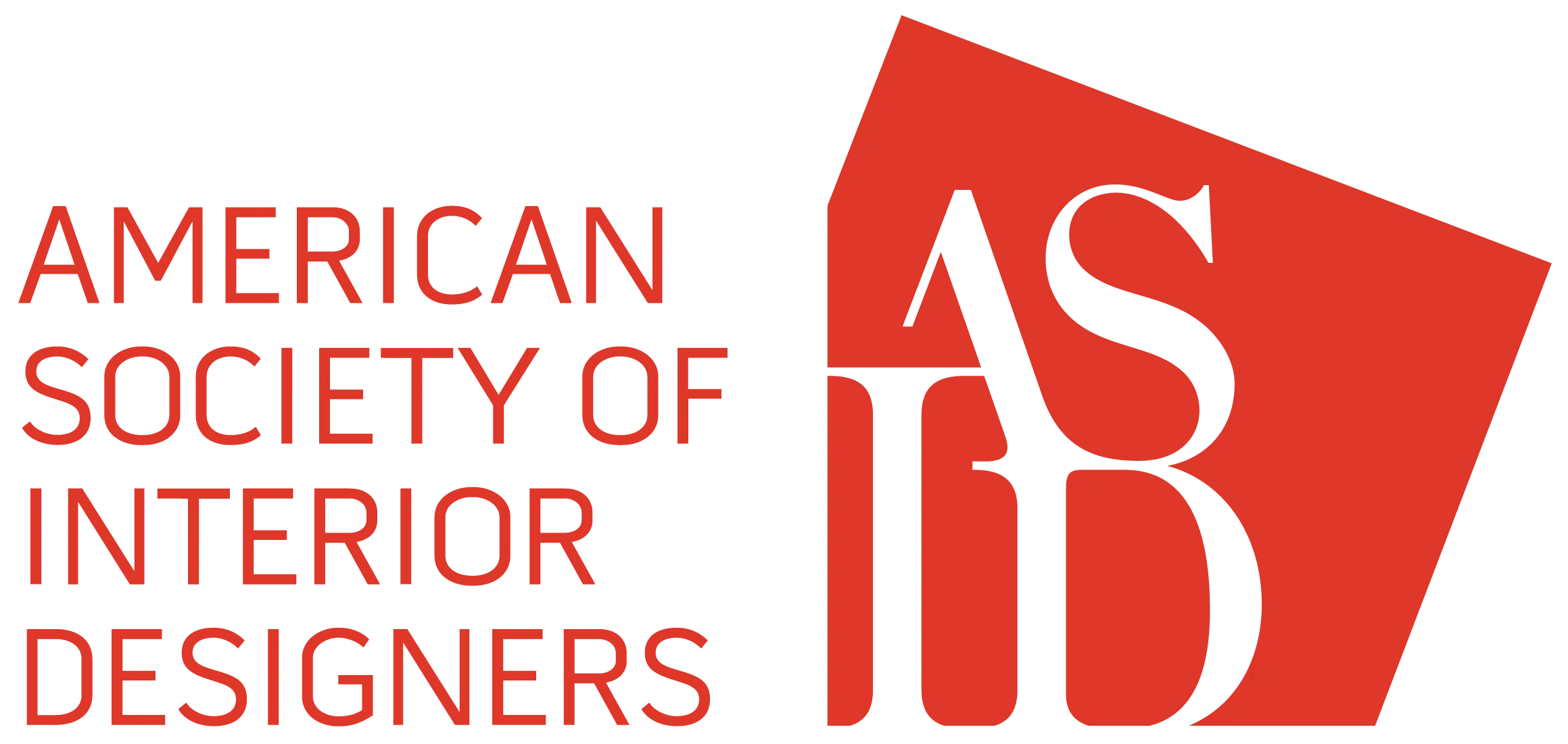 Red logo for American Society of Interior Designers