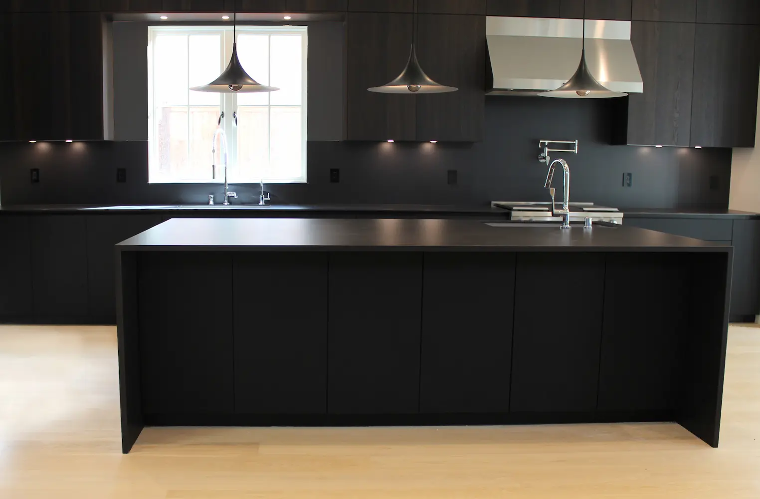 Matte Black Beauty, interior detail